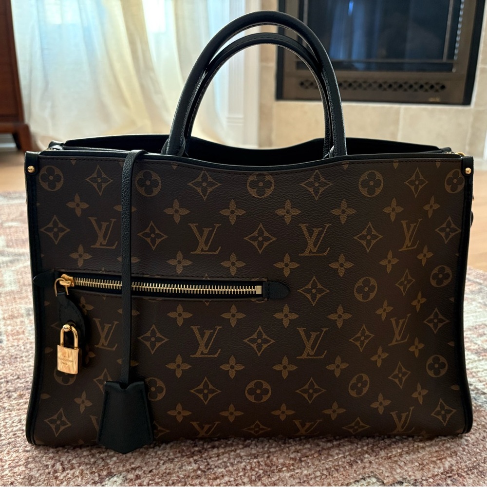 Louis Vuitton Popincourt NM Handbag Monogram Canvas with Leather MM